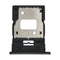 Plateau de carte SIM + plateau de carte SIM / plateau de carte micro sd pour xiaomi mi 11 lite / 11 lite 5g ne m2101k9ag (noir)